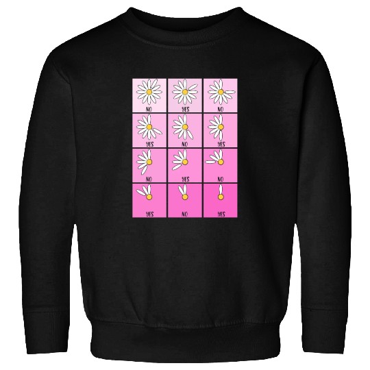 Daisy Game Cute Flower Sweatshirts