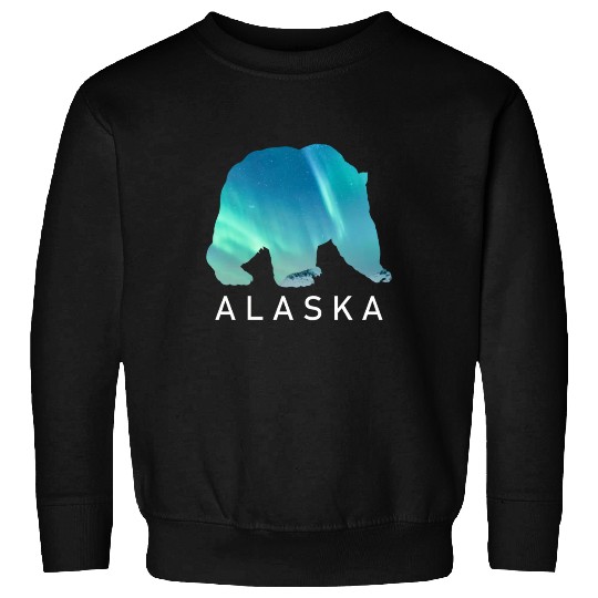 Alaska Gift USA Natur Bär Denali Grizzly Wald Sweatshirts