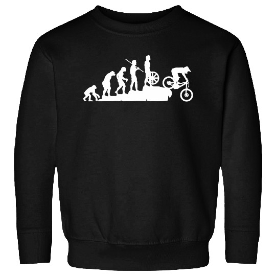 Evolution Downhill Mountain Bike Mtb Mountain Biki Sweatshirts