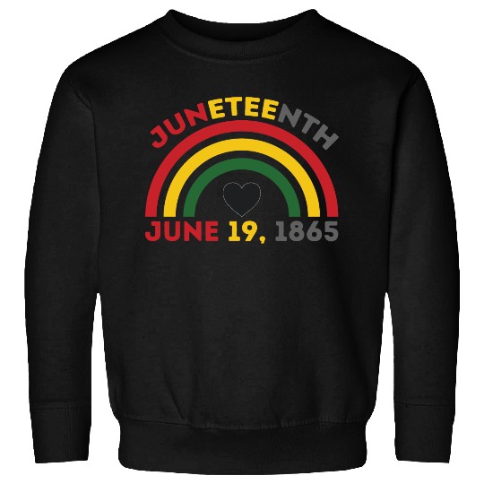 JUNETEENTH June 19th Black African American Day Sweatshirts