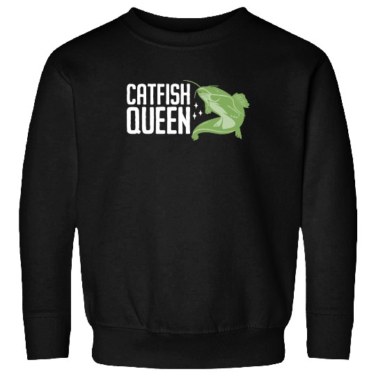 Wels Catfish Design For A Catfish Queen Sweatshirts