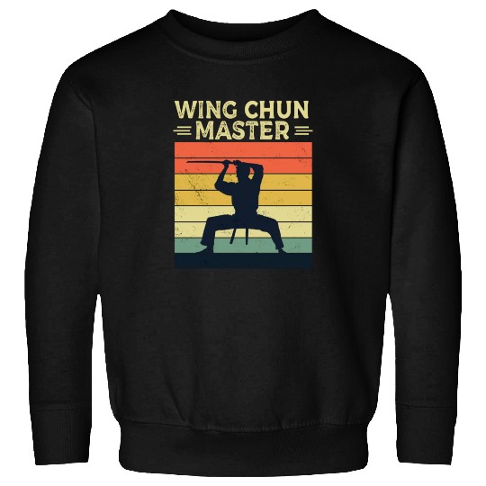 Wing Chun Master Martial Arts Fighter Coach Sweatshirts