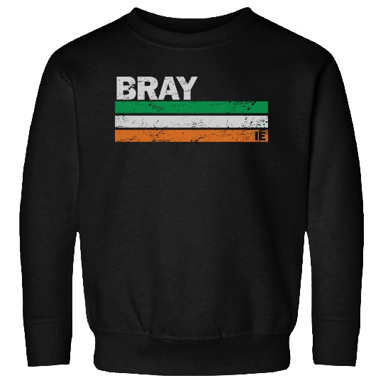 Bray Ireland Flag Irish Pride Sweatshirts