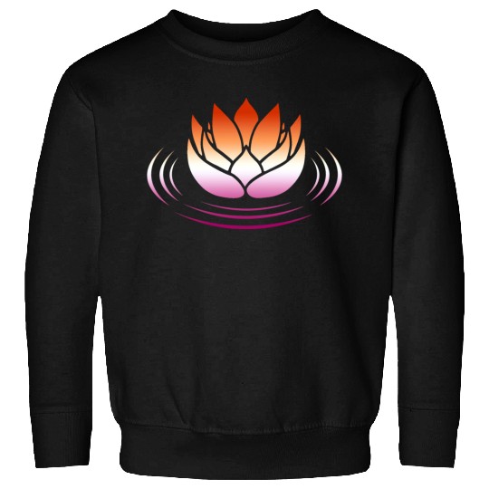 Lesbian Pride Lotus Sweatshirts