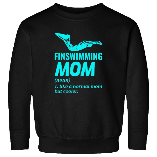 Finswimming Mom Swimming Swimmer Swim Water sport Sweatshirts
