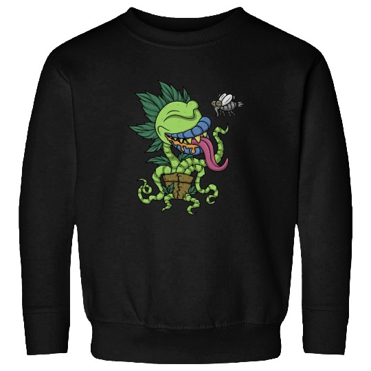 Venus Fly Trap Botanical Monster Plant Carnivorous Sweatshirts