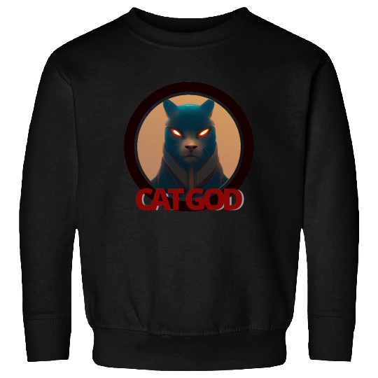 Samurai Cat God Sweatshirts