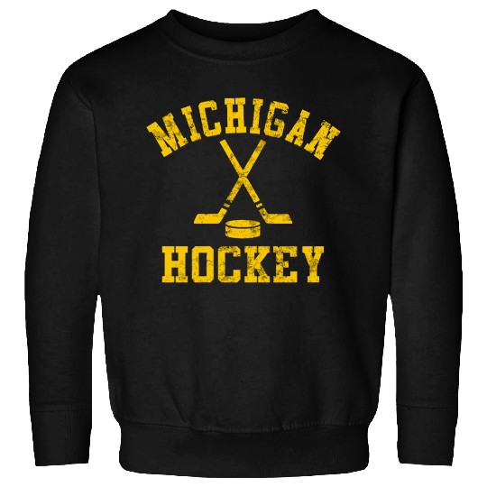 Vintage Michigan Hockey Sweatshirts