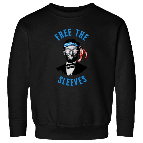 Funny Abraham Lincoln Flag United States Patriotic Sweatshirts