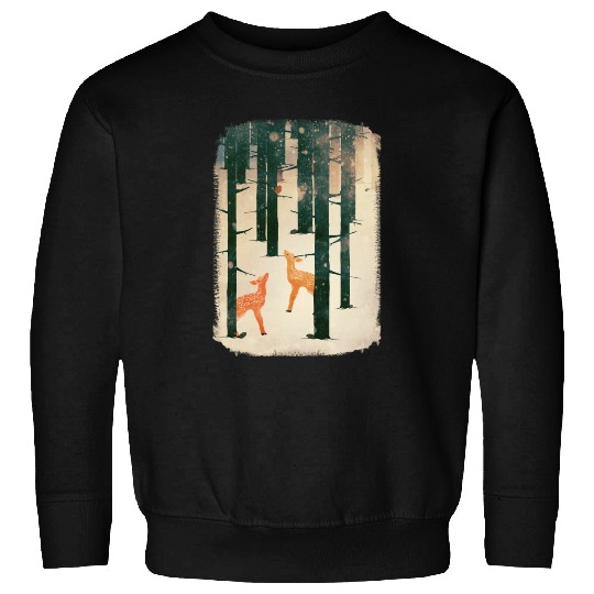 Winter Deer Sweatshirts