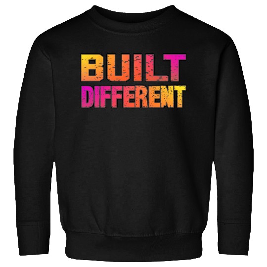 Built Different On Another Level Funny Gaming Sweatshirts