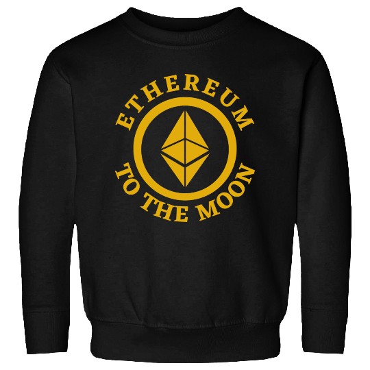 Ethereum to the Moon Sweatshirts