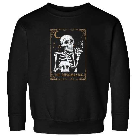 Alcohol Tarot Card Occult Club Gothic Vice Sweatshirts