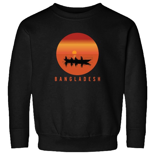 Bangladesh Natural Sunset Silhoutte Sweatshirts