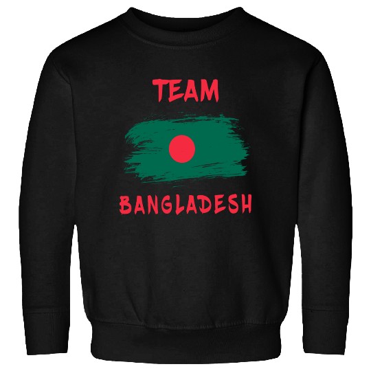 Team Bangladesh flags design Sweatshirts