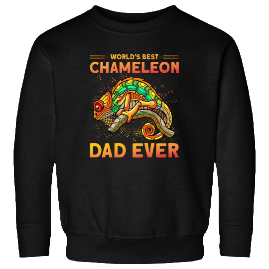 World's best Chameleon Dad ever Sweatshirts