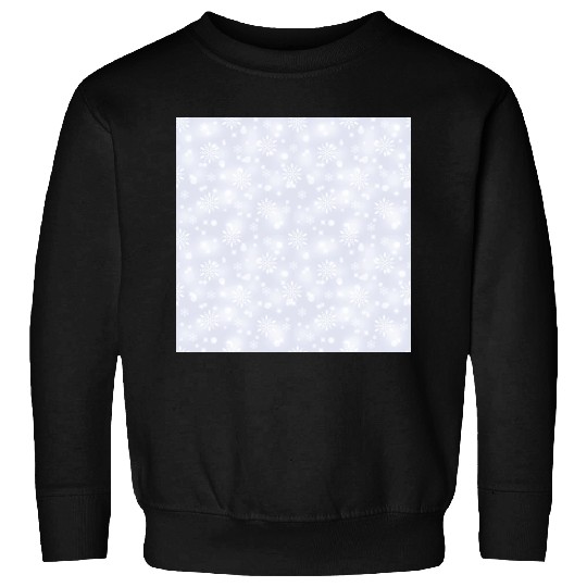 Lilac Snowflakes Pattern Sweatshirts