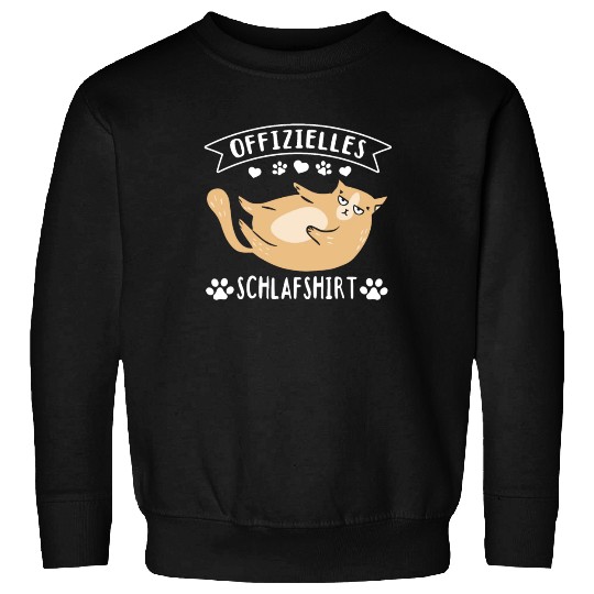 Cat sleep Sweatshirts Official sleep Sweatshirts cat