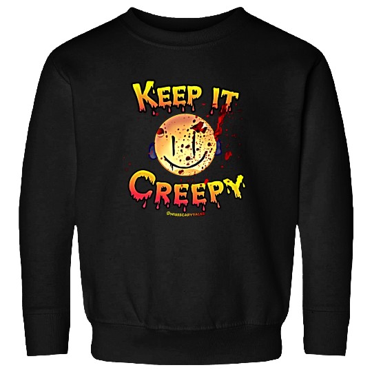 Miss Scarytales says Keep it Creepy Sweatshirts