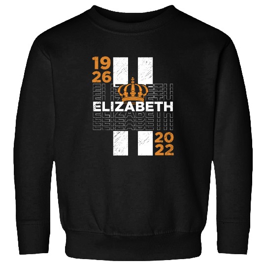 United Kingdom Monarch Her Majesty Queen Elizabeth Sweatshirts