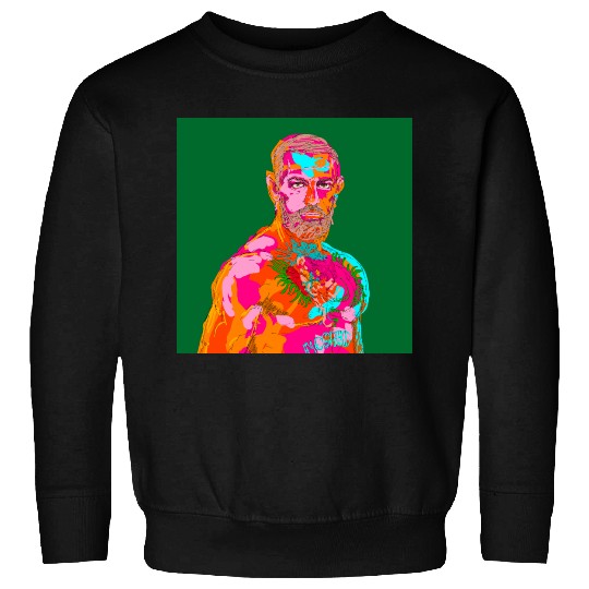 Conor McGregor abstract painting Sweatshirts