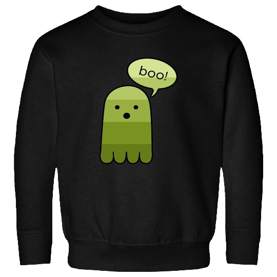 Army Green Boo Ghost Halloween Sweatshirts