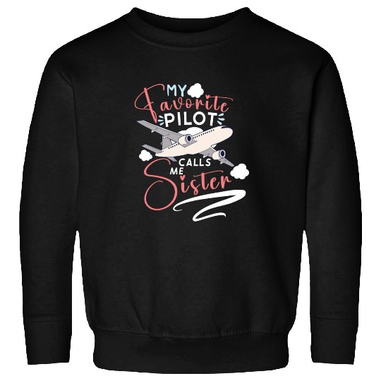 Pilot Aviation Airplane Airline Captain Aviator Sweatshirts