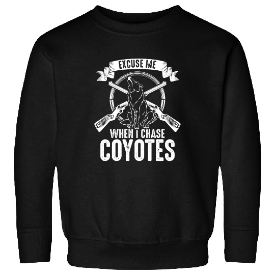Coyote Trapping Coyote Hunting Yote Hunting Gift Sweatshirts