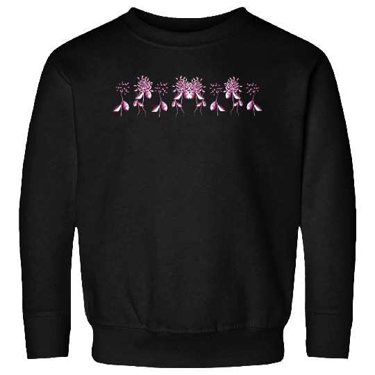 pink flowers plants nature Sweatshirts