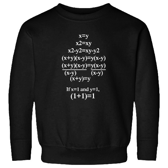 Math formula Design Sweatshirts