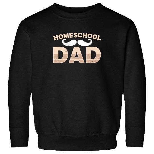 Homeschool Dad Father Homeschooling Daddy Sweatshirts