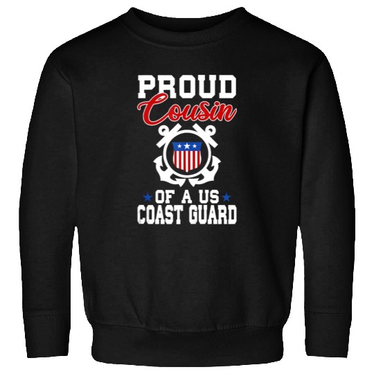 Proud US Coast Guard Cousin Sweatshirts