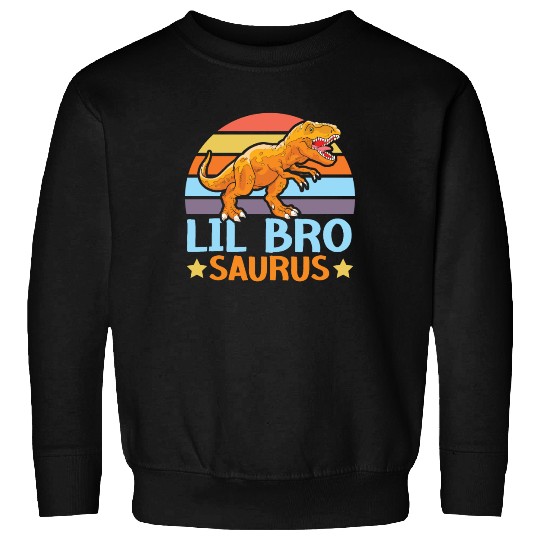 Lil Bro Saurus Best Bro Ever Brotherhood Dinosaur Sweatshirts
