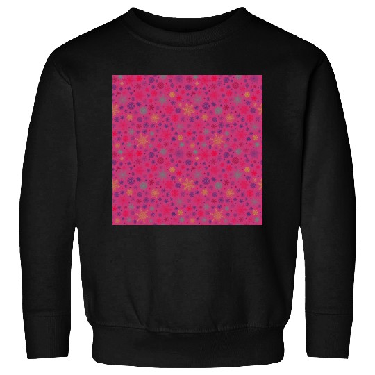 Snowflakes Pattern Colorful Sweatshirts