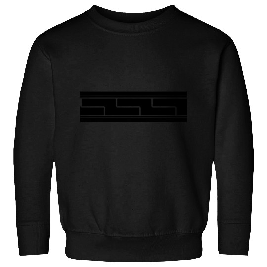 Aztec Tribal Tile Edge Pattern Design Sweatshirts