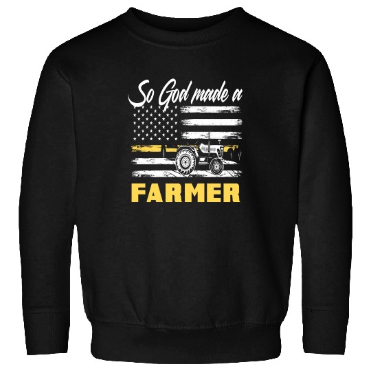 American Flag Agriculture Farmer Sweatshirts