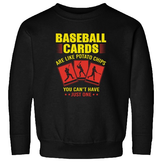 Baseball Card Collecting Funny Sweatshirts