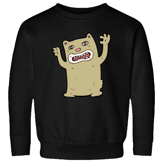 funny catzilla, cat lover Sweatshirts