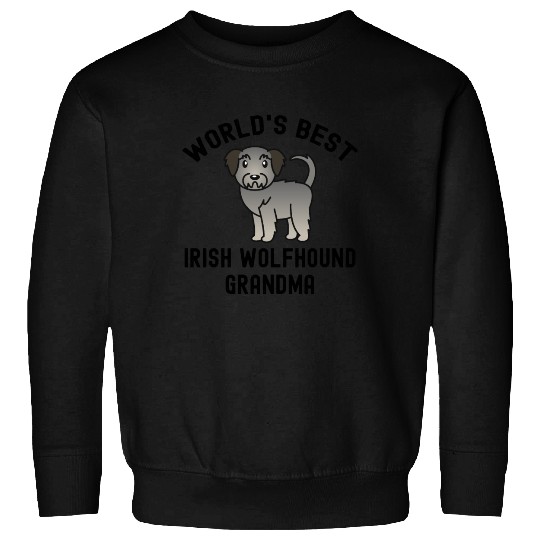 World's Best Irish Wolfhound Grandma Sweatshirts