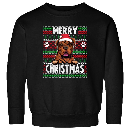 Bordeaux Great Dane Christmas Lights Petg Lovers X Sweatshirts