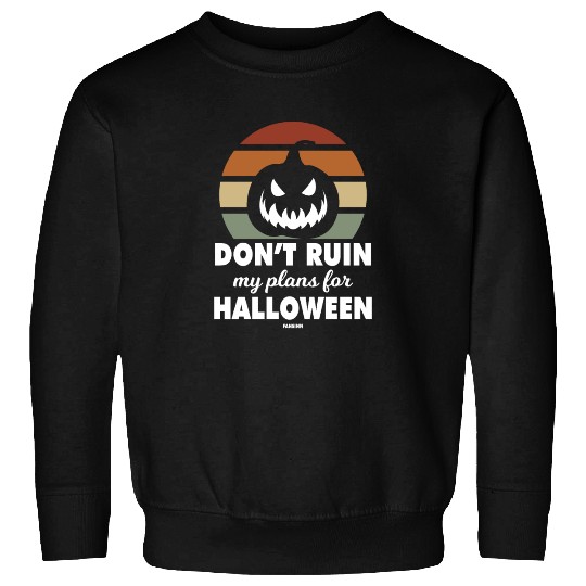 Halloween Monster Pumpkin Sunset Sweatshirts