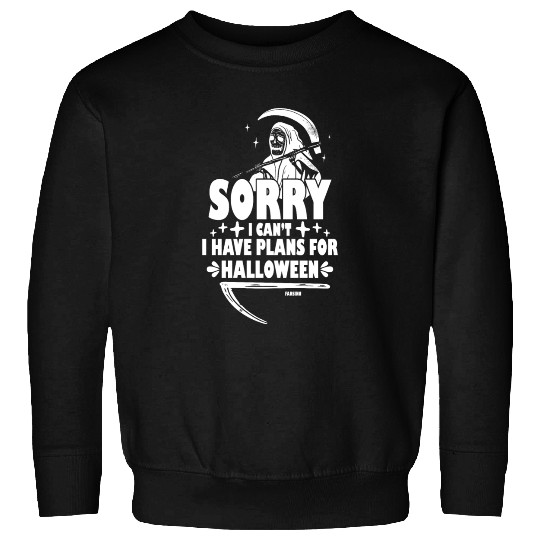 Sensenmann has no time Halloween saying Sweatshirts
