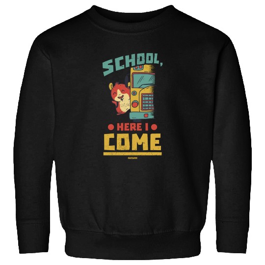 School bus pet funny saying Sweatshirts