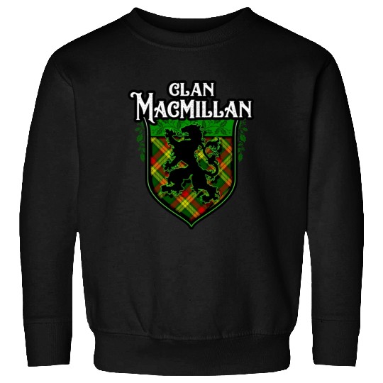Clan MacMillan Scottish Tartan Rampant Lion Celtic Sweatshirts