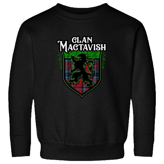 Clan MacTavish Scottish Tartan Rampant Lion Celtic Sweatshirts