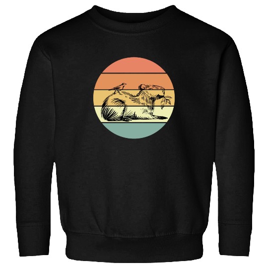 Retro Capybara Sweatshirts