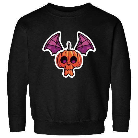 Bat Pumpkin Halloween Sweatshirts