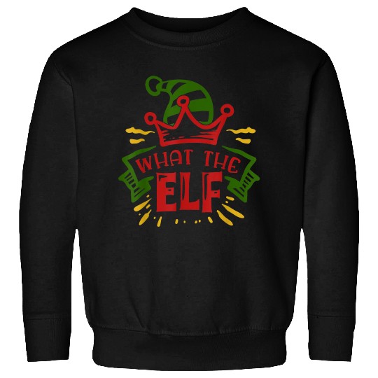 What The Elf Group Matching Family Christmas Gift Sweatshirts