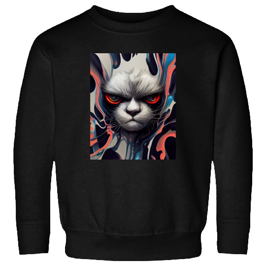 Angry Cat Sweatshirts