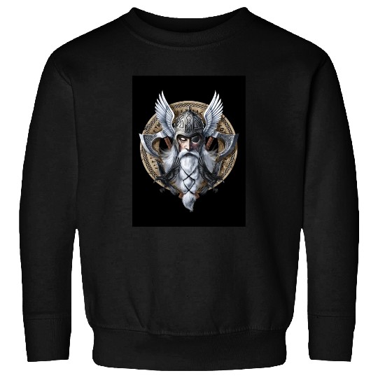 Viking Warrior God Odin Sweatshirts